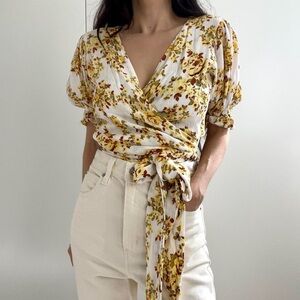 Faithfull the Brand wrap top